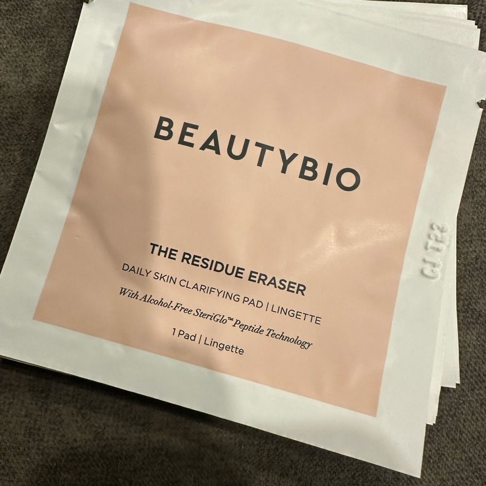 Beauty Bio Residue Eraser 15 Pads W Peptides